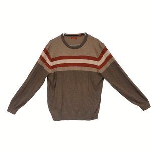 Izod Mens Chest Stripe Pullover Sweater